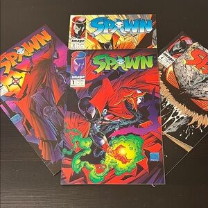 Spawn #1, #2, #3, and #4